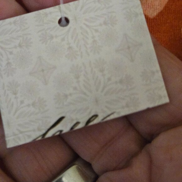 Free People NWT Lakeside Midi Dress Rust Hearts Ruched Side Open Back Size M - Picture 12 of 13